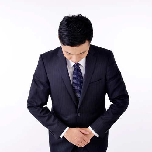 セクションイメージ:お辞儀・ご挨拶